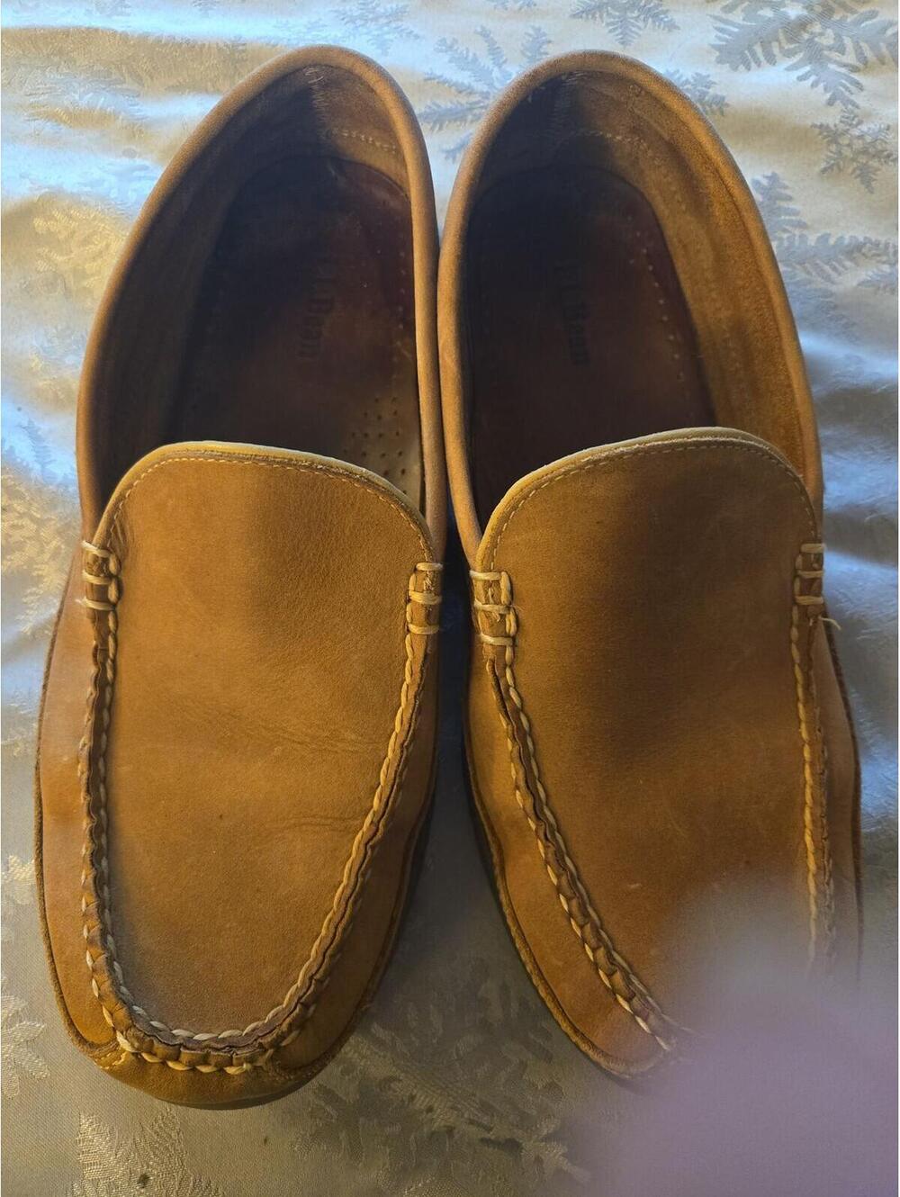 L.L. Bean Men's Suede Leather Loafers Size 8.5M - Picture 5 of 5
